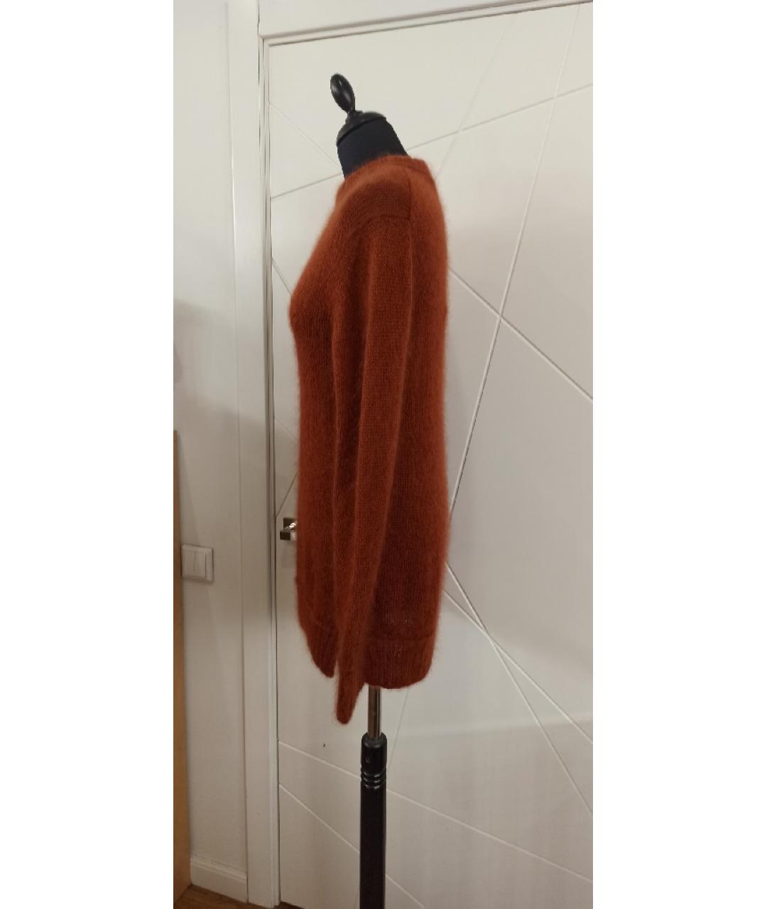FENDI Бордовый джемпер / свитер, фото 3