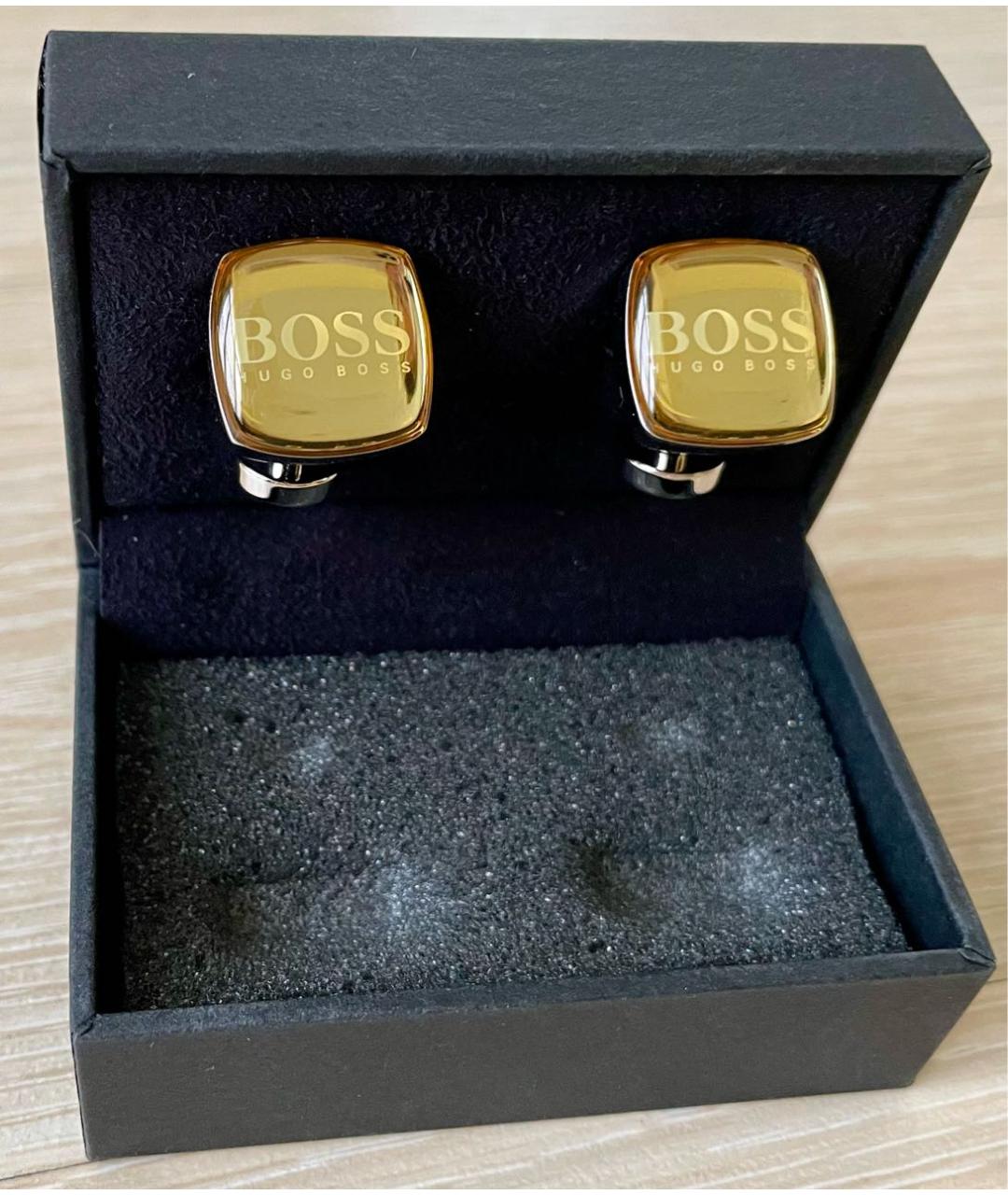 HUGO BOSS Серебряные запонки, фото 5