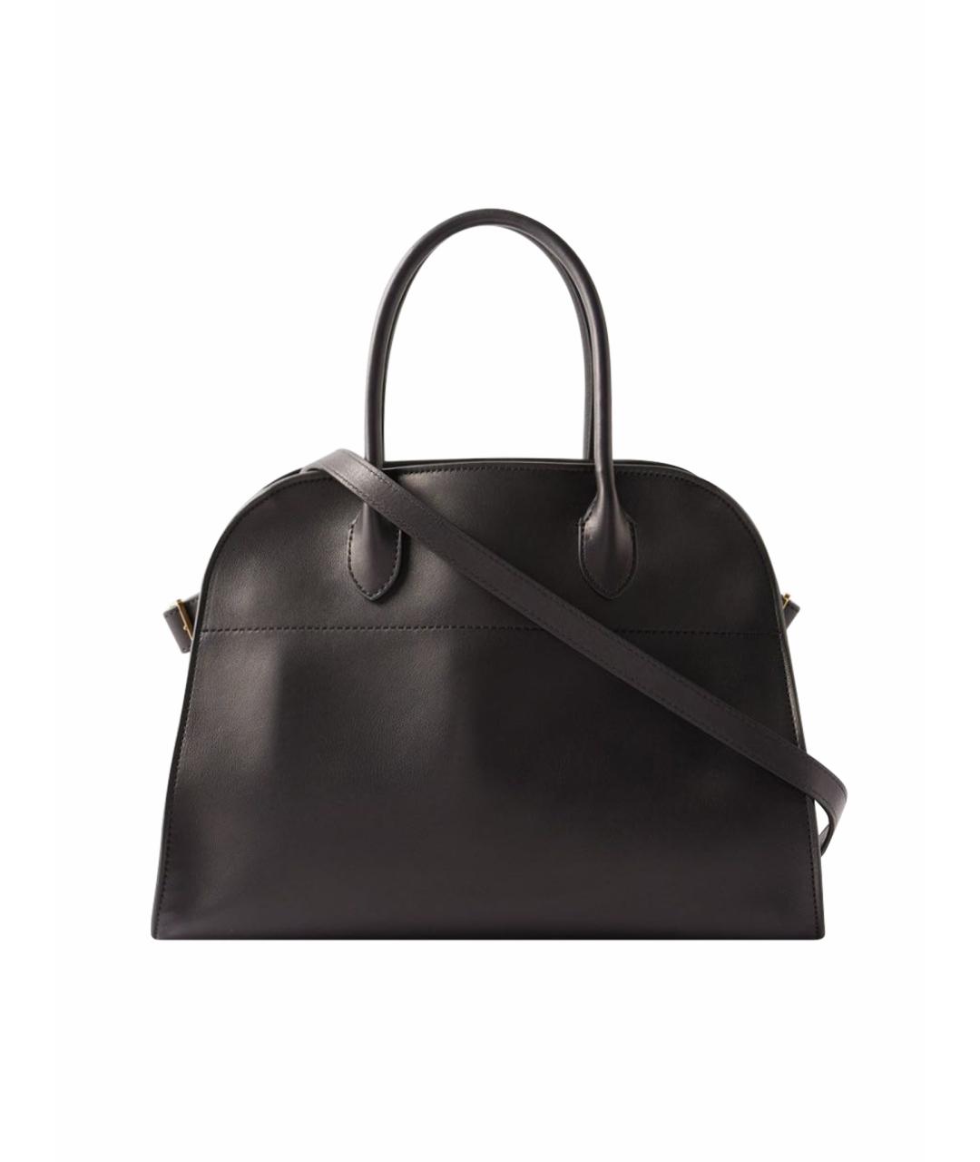 THE ROW Черная кожаная сумка тоут, фото 1