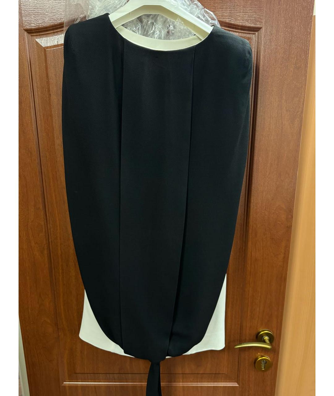 GIVENCHY Черное вискозное коктейльное платье, фото 2