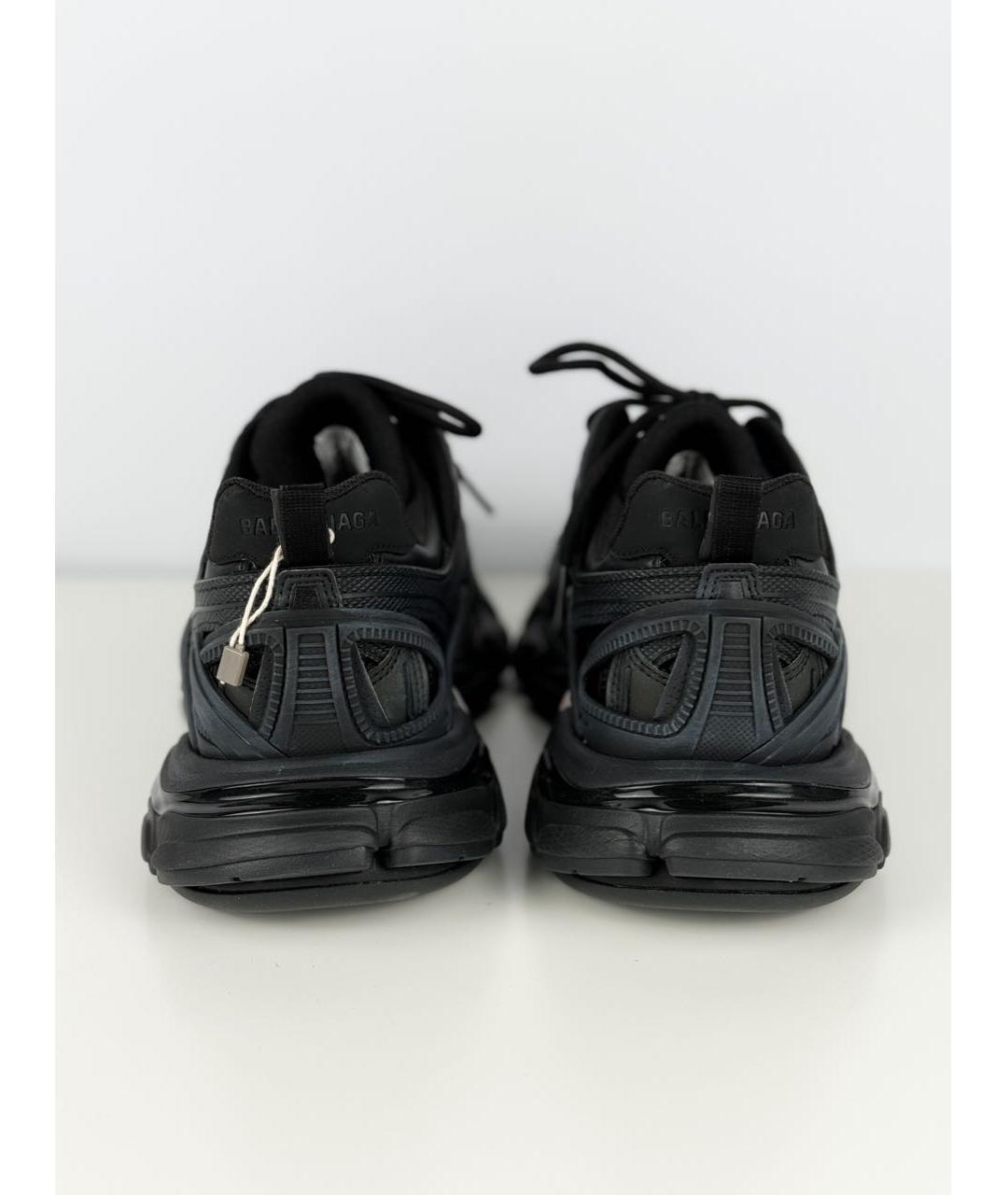 BALENCIAGA Черные низкие кроссовки / кеды, фото 3