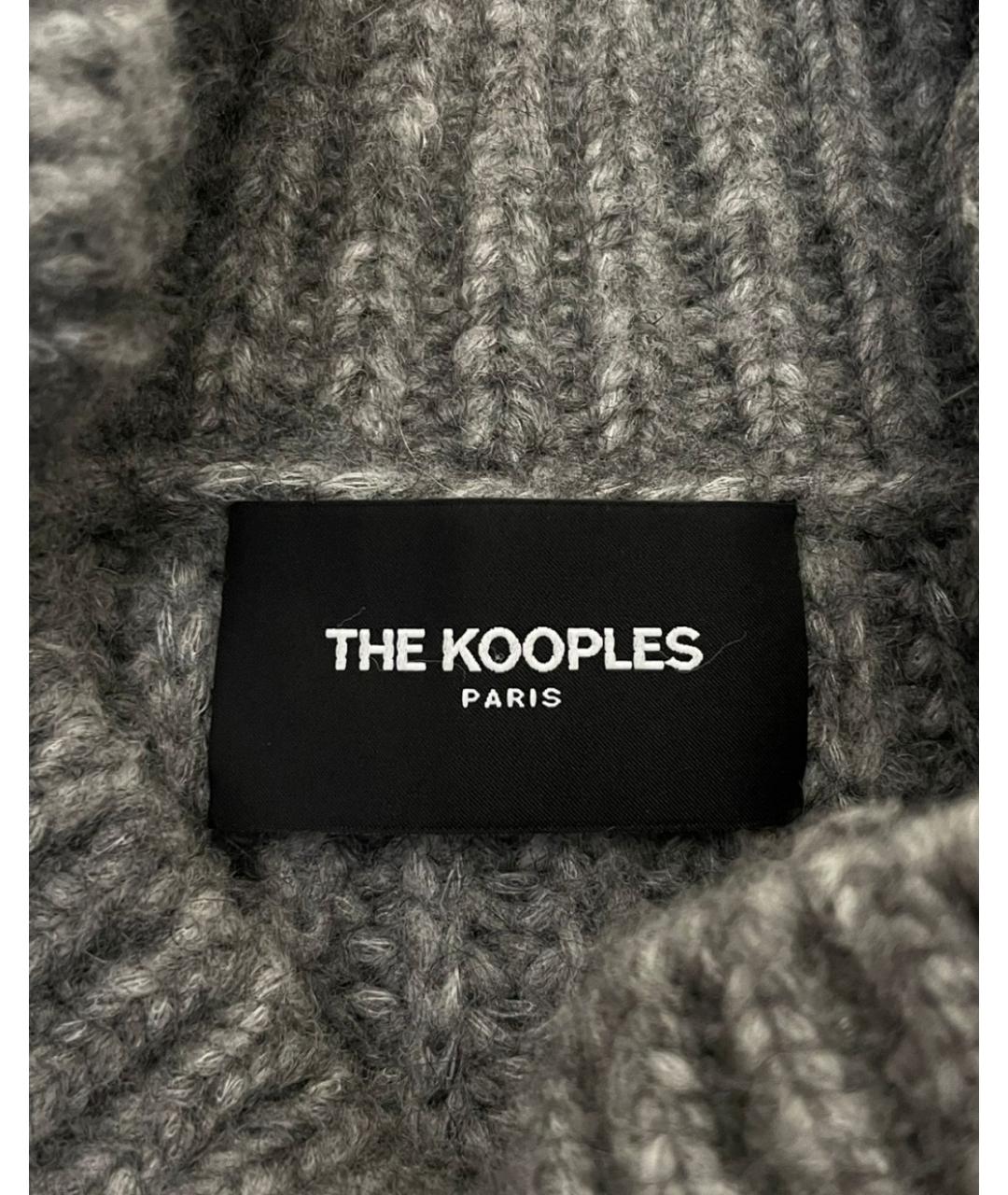 THE KOOPLES Серый шерстяной джемпер / свитер, фото 6