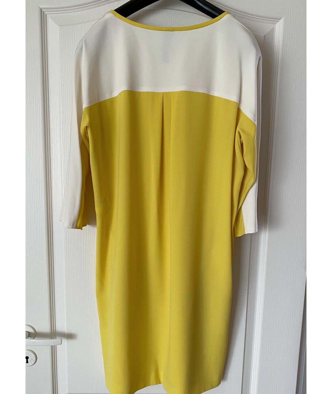 MARC CAIN Желтое полиэстеровое платье, фото 2