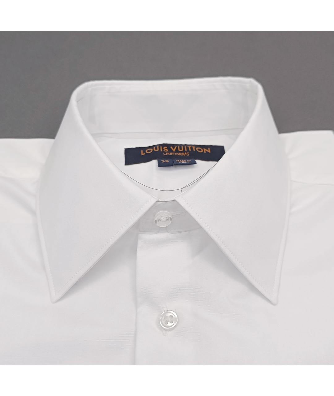 LOUIS VUITTON PRE-OWNED Белая хлопковая классическая рубашка, фото 3