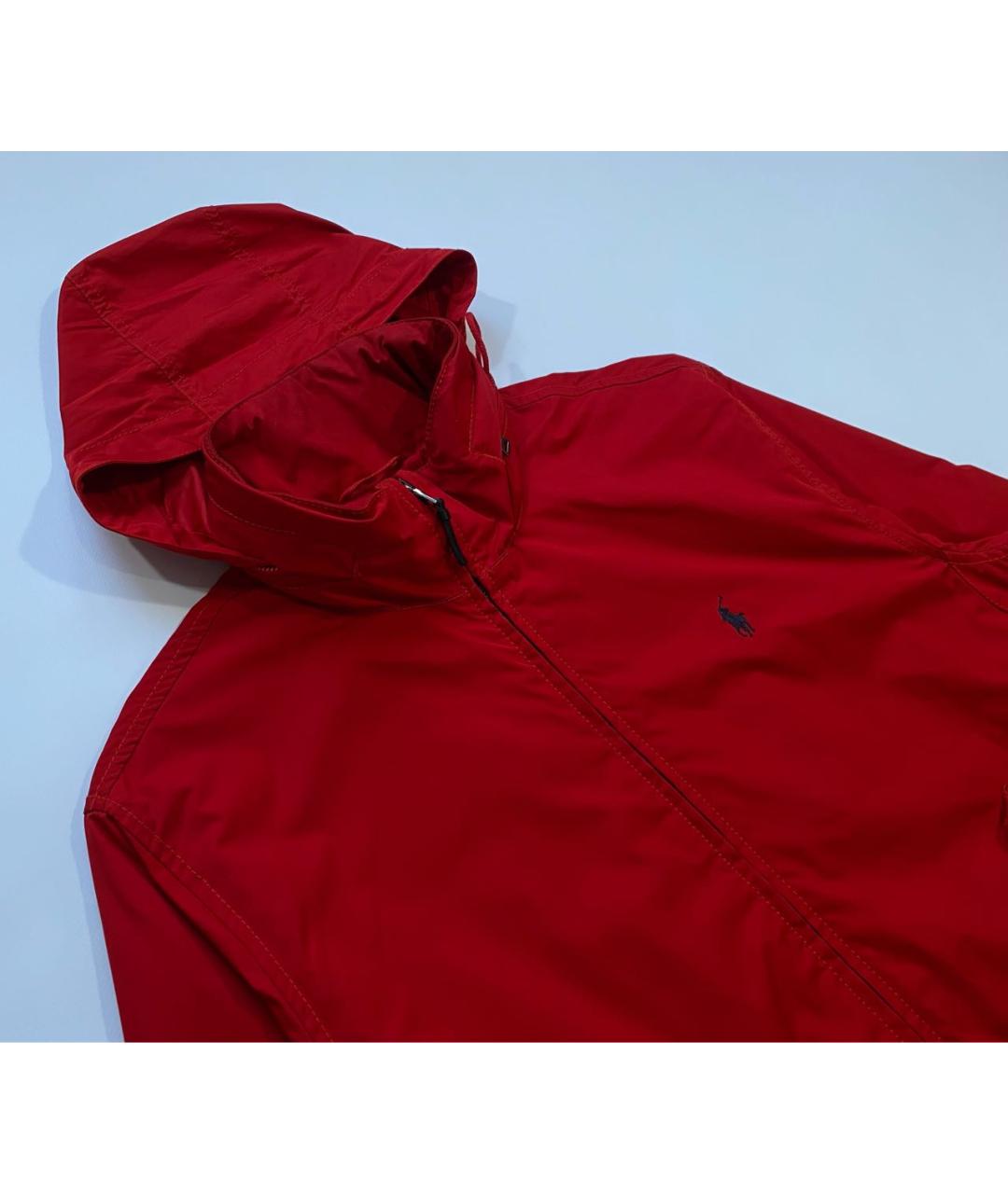 POLO RALPH LAUREN Красная полиэстеровая куртка, фото 3
