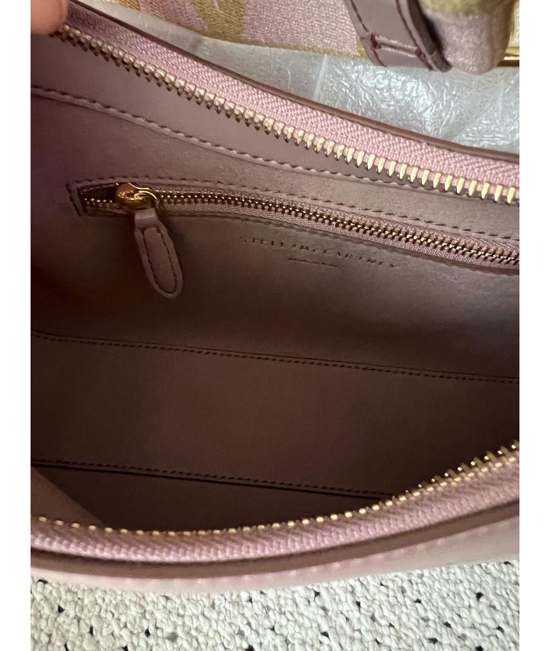 STELLA MCCARTNEY Розовая сумка через плечо из искусственной кожи, фото 6