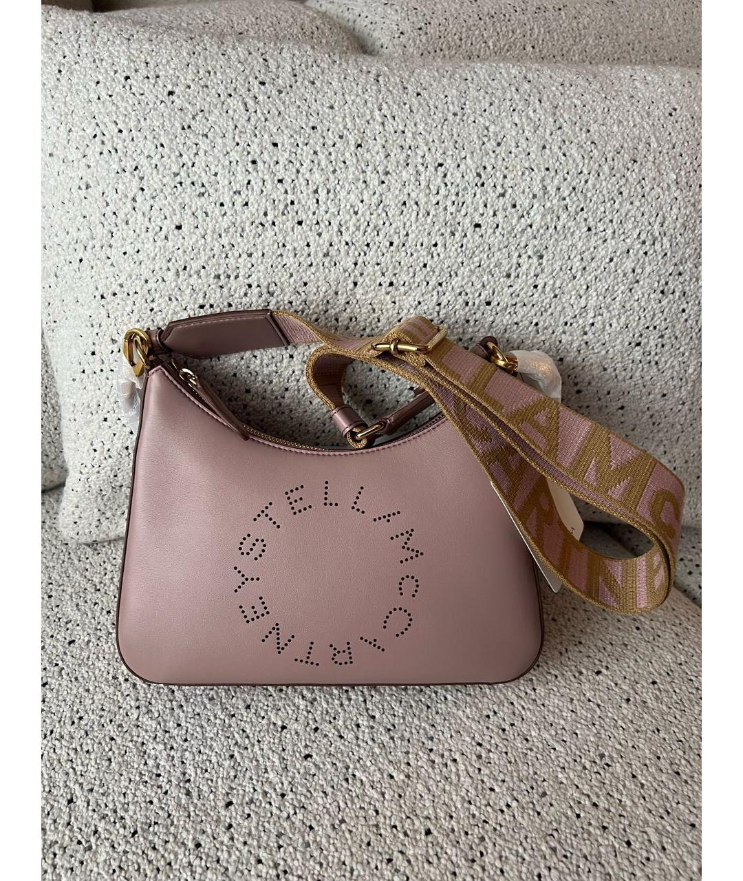 STELLA MCCARTNEY Розовая сумка через плечо из искусственной кожи, фото 2