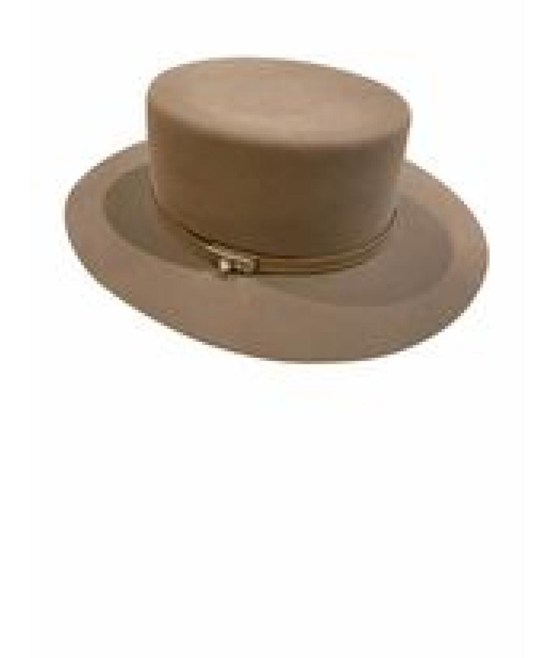 HERMES PRE-OWNED Бежевая шляпа, фото 1
