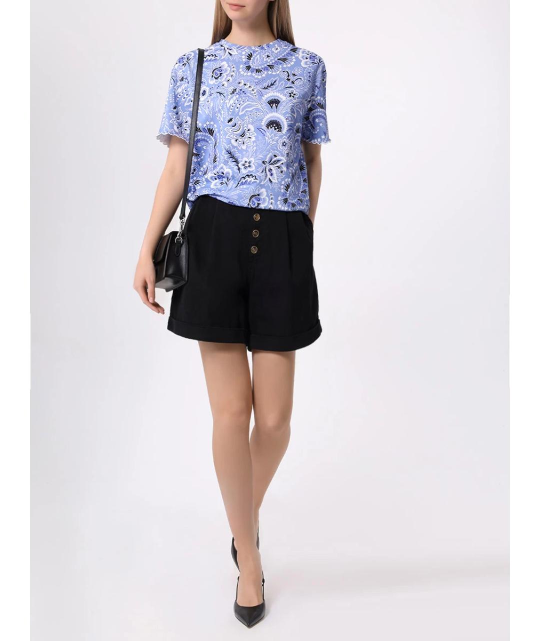 ETRO Черные шорты, фото 2