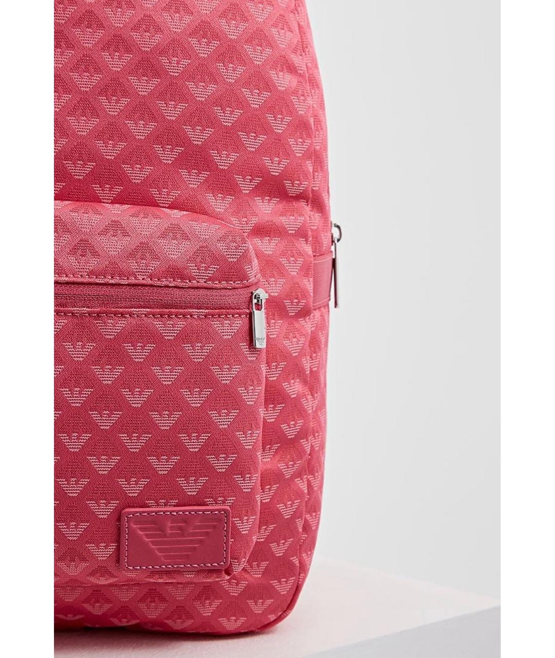 ARMANI JUNIOR Розовый рюкзак, фото 3