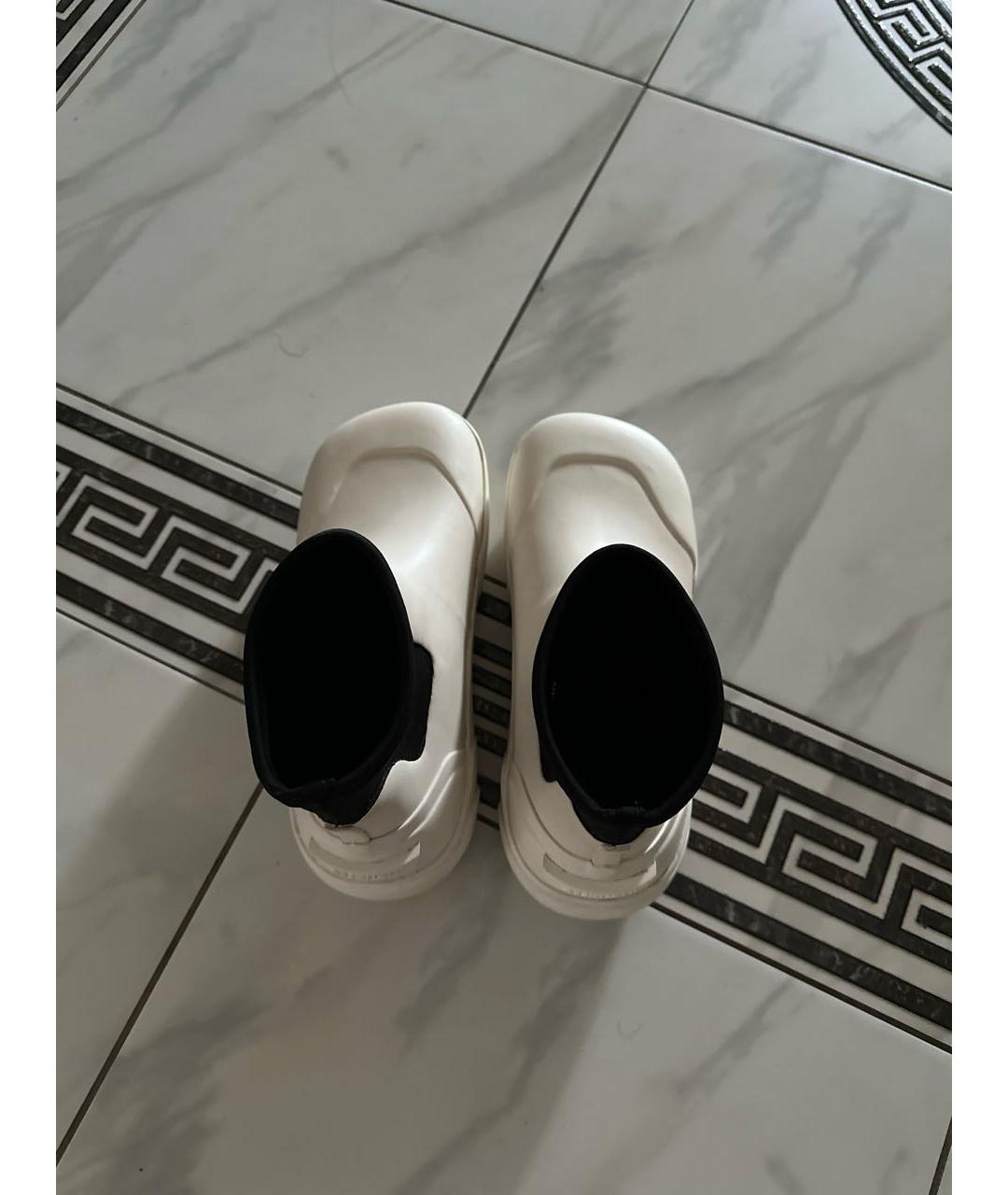 AMBUSH Бежевые резиновые ботинки, фото 5