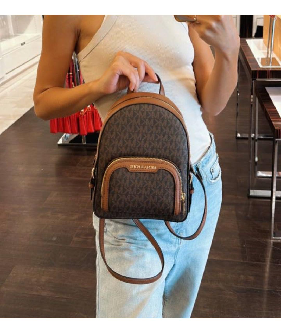 MICHAEL KORS Коричневый рюкзак, фото 5