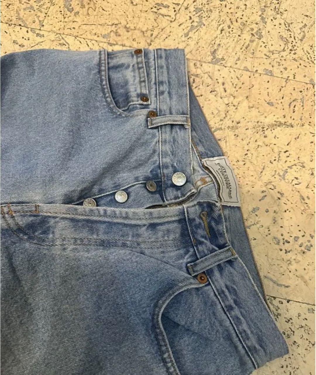 FORTE COUTURE Голубые прямые джинсы, фото 3