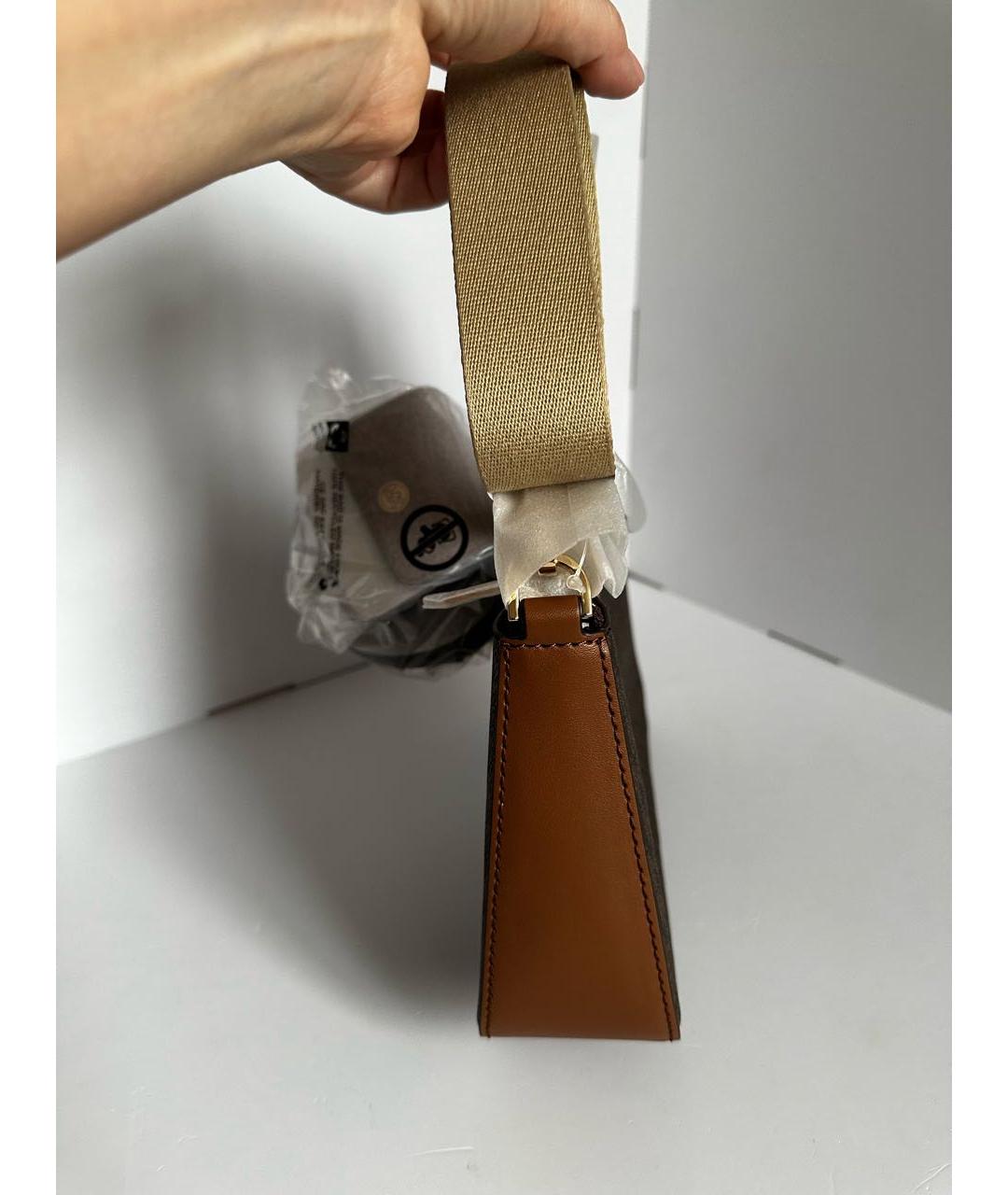 MICHAEL KORS Коричневая сумка через плечо, фото 5