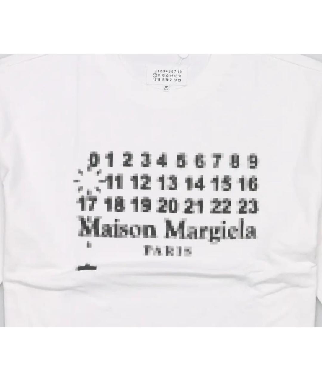 MAISON MARGIELA Белая футболка, фото 4
