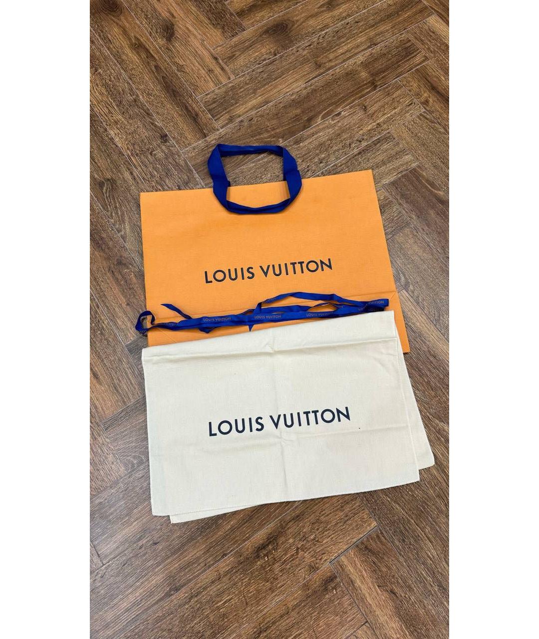 LOUIS VUITTON PRE-OWNED Антрацитовая сумка на плечо, фото 7
