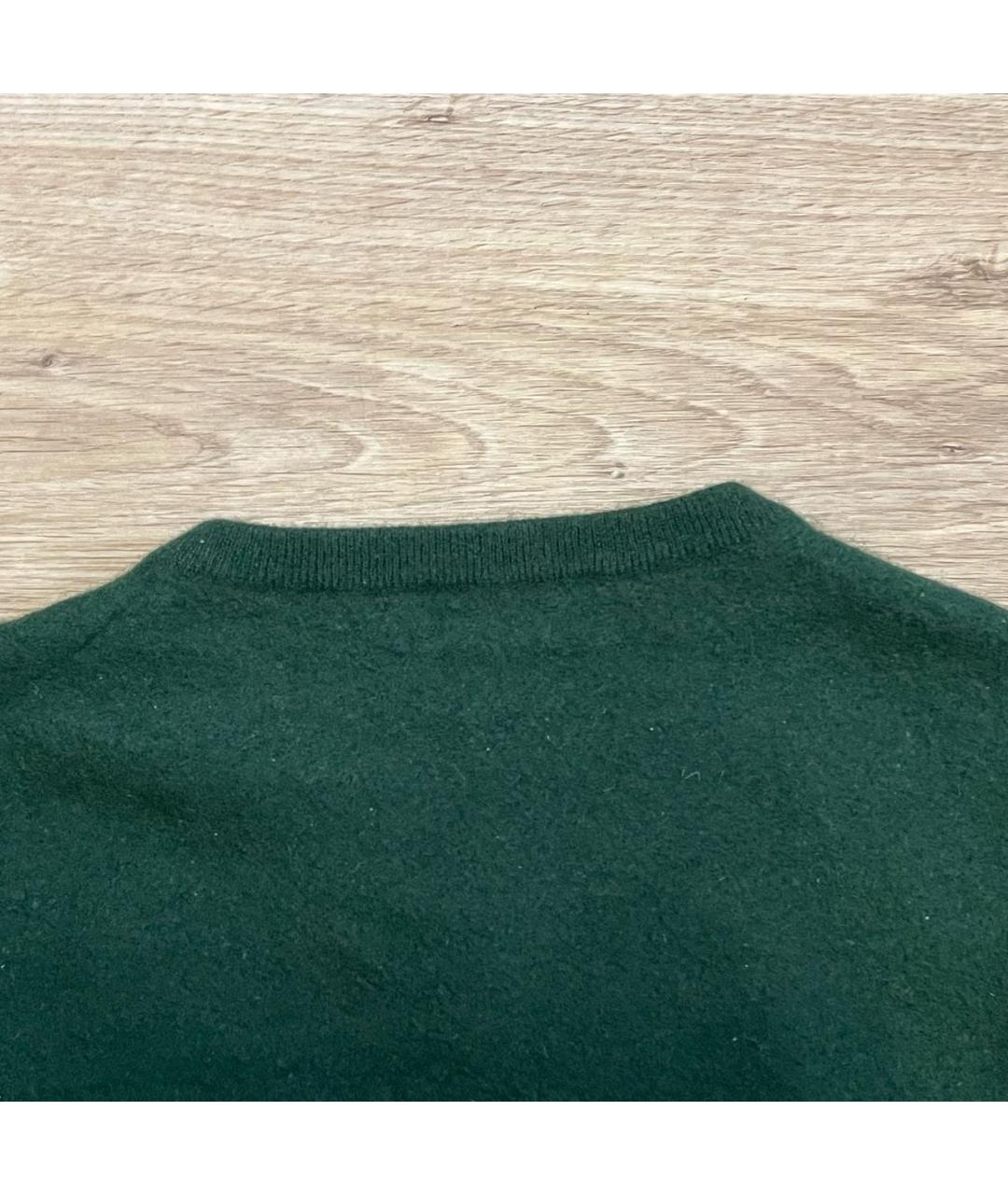 POLO RALPH LAUREN Зеленый шерстяной джемпер / свитер, фото 5