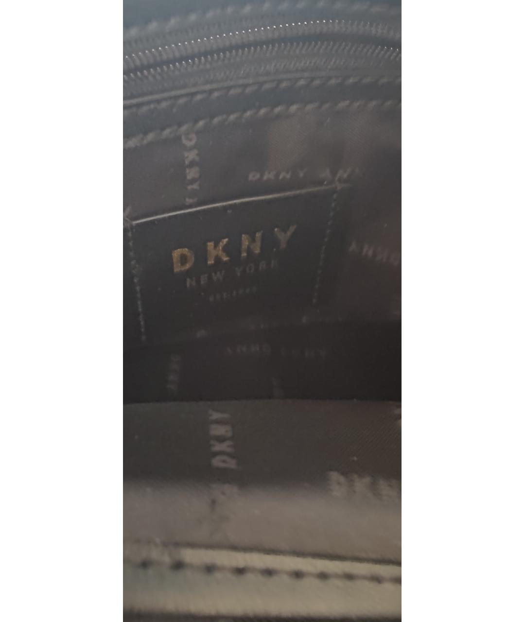 DKNY Мульти кожаная сумка с короткими ручками, фото 6