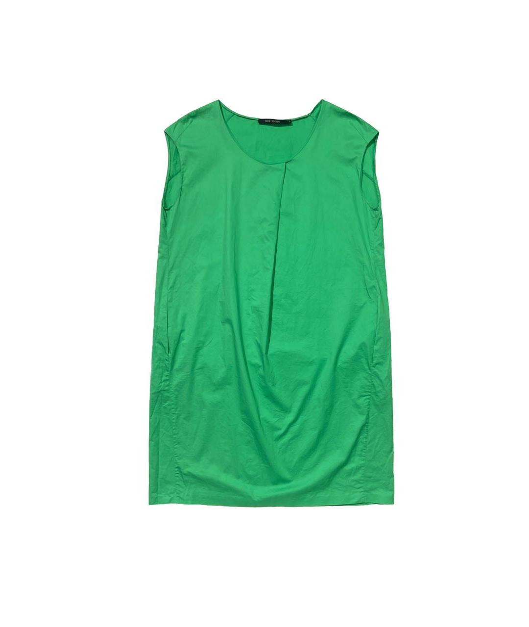SOFIE D'HOORE Зеленые хлопковое повседневное платье, фото 1