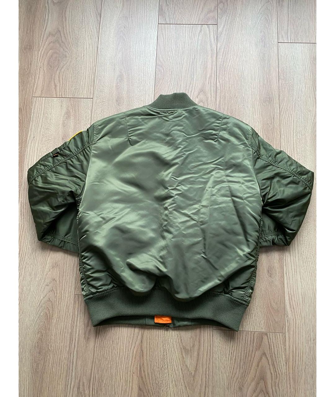 ALPHA INDUSTRIES Зеленая куртка, фото 8