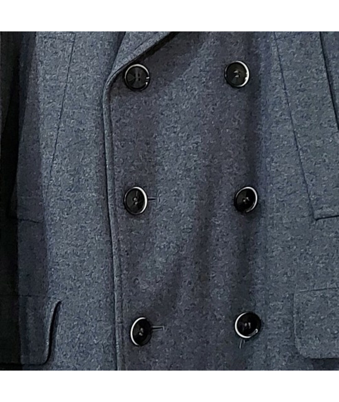 CANALI Серое шерстяное пальто, фото 4