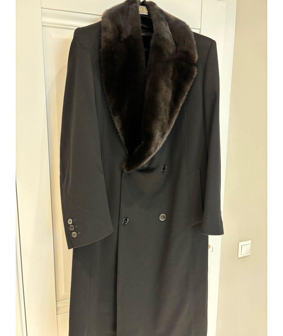 ZILLI Черное кашемировое пальто, фото 2