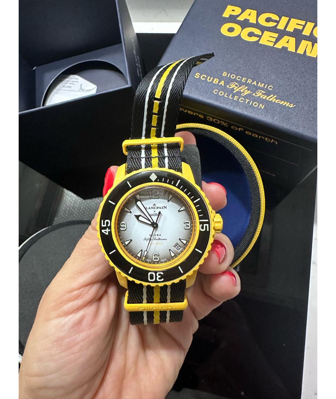 Blancpain Мульти керамические часы, фото 8