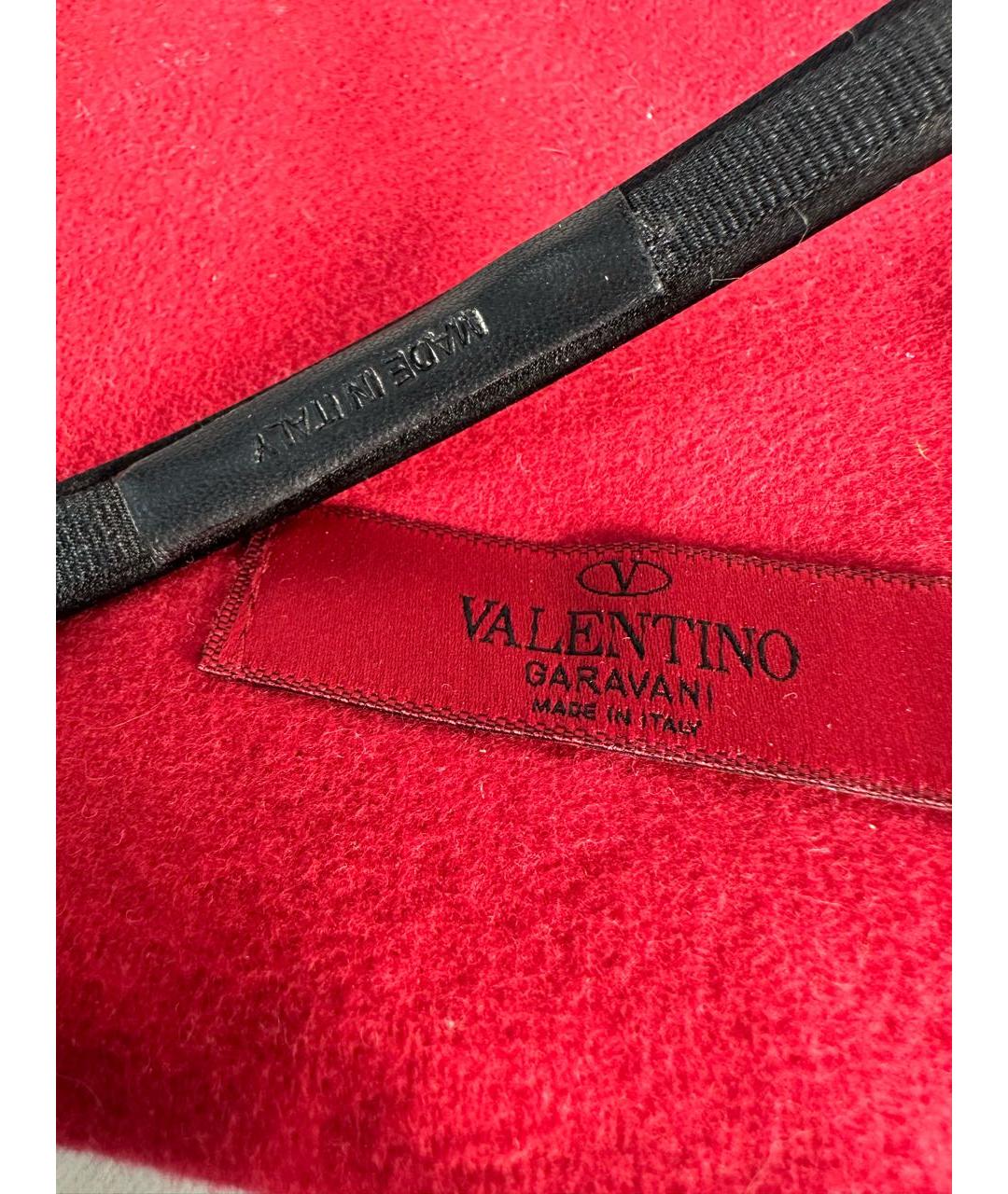 VALENTINO Черный ободок, фото 5