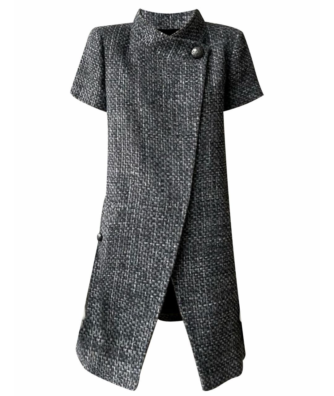 CHANEL PRE-OWNED Серый полиамидовый жакет/пиджак, фото 1
