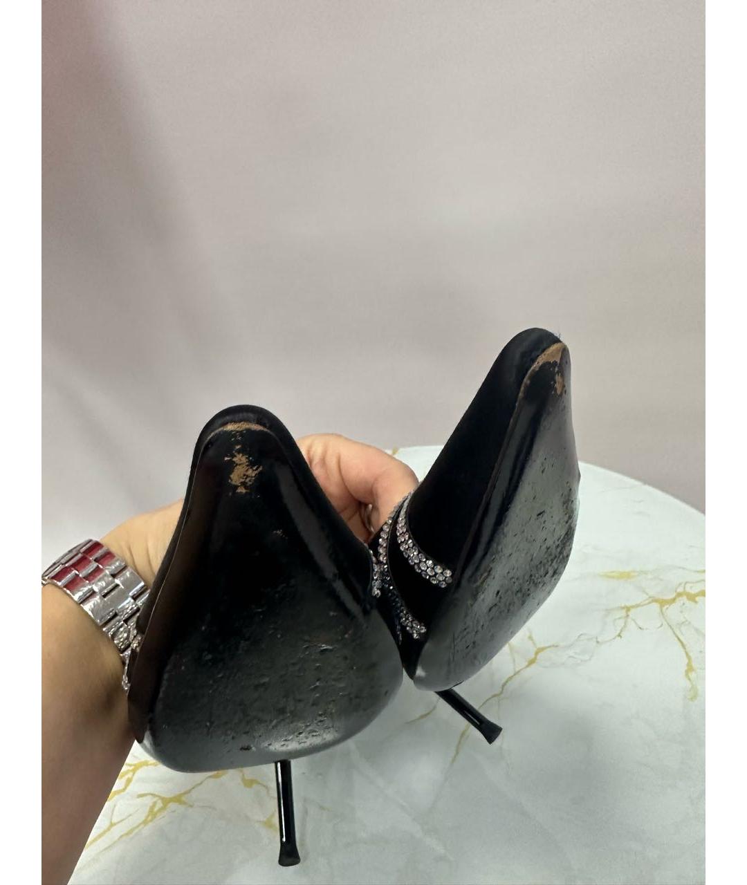 RENE CAOVILLA Черные туфли, фото 8