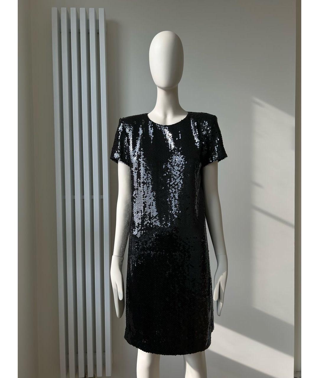 CHANEL PRE-OWNED Черное вечернее платье, фото 9