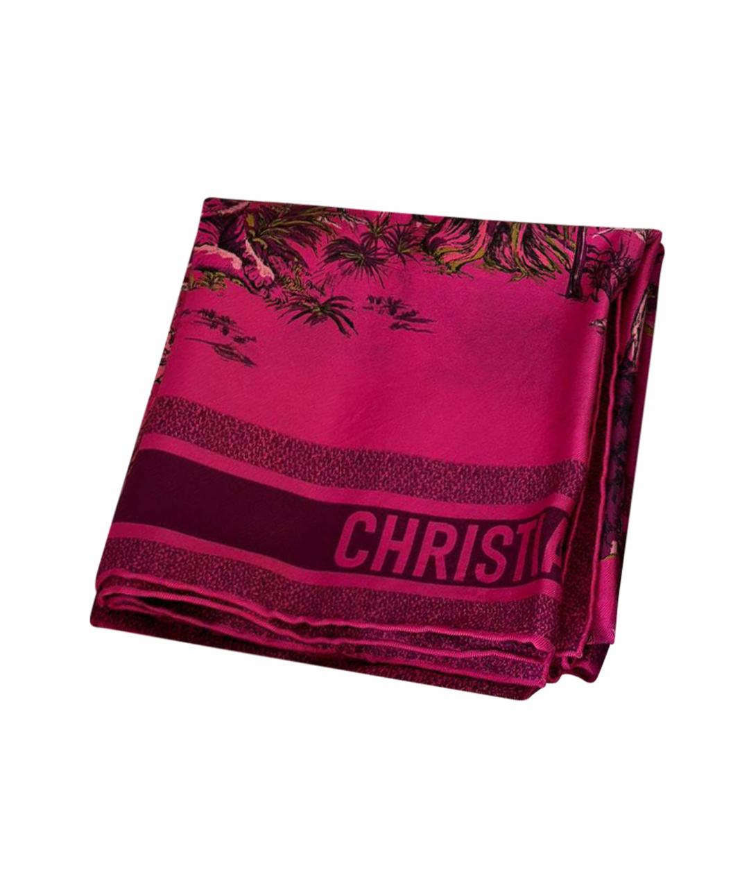 CHRISTIAN DIOR Шелковый шарф, фото 1