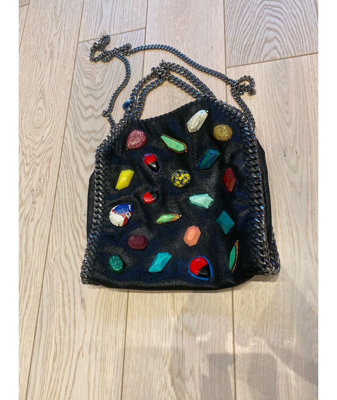 STELLA MCCARTNEY Черная сумка тоут, фото 2