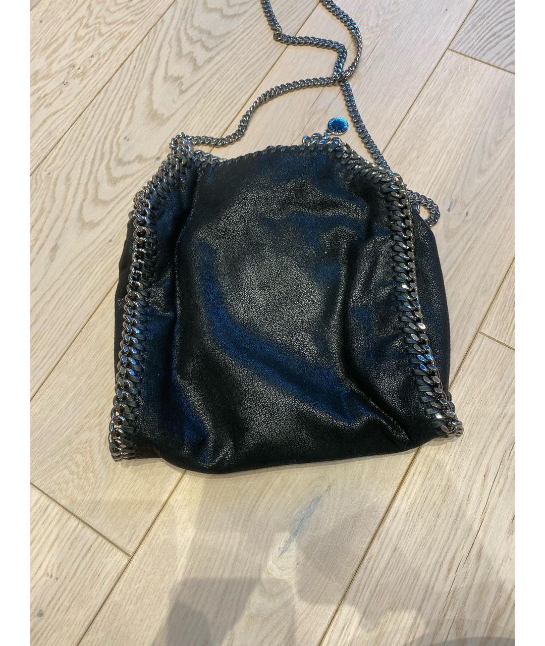 STELLA MCCARTNEY Черная сумка тоут, фото 4