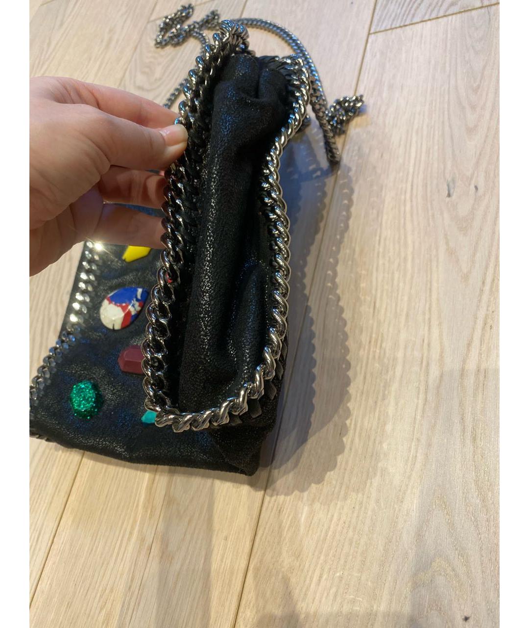 STELLA MCCARTNEY Черная сумка тоут, фото 3