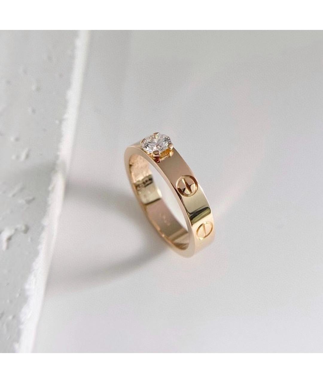 CARTIER Золотое кольцо из розового золота, фото 2
