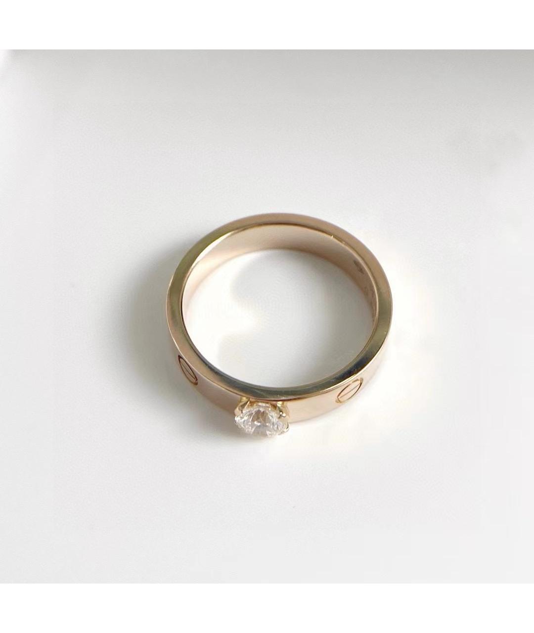 CARTIER Золотое кольцо из розового золота, фото 9