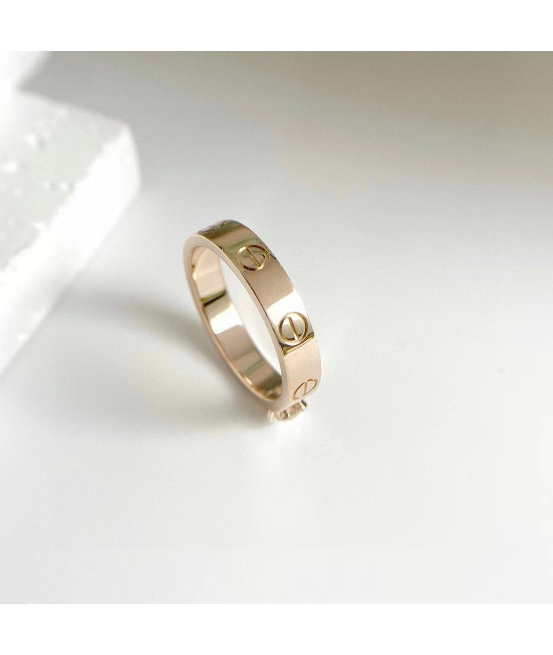 CARTIER Золотое кольцо из розового золота, фото 7
