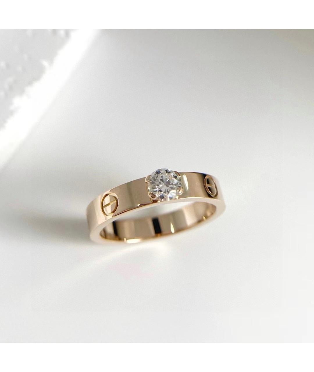 CARTIER Золотое кольцо из розового золота, фото 3