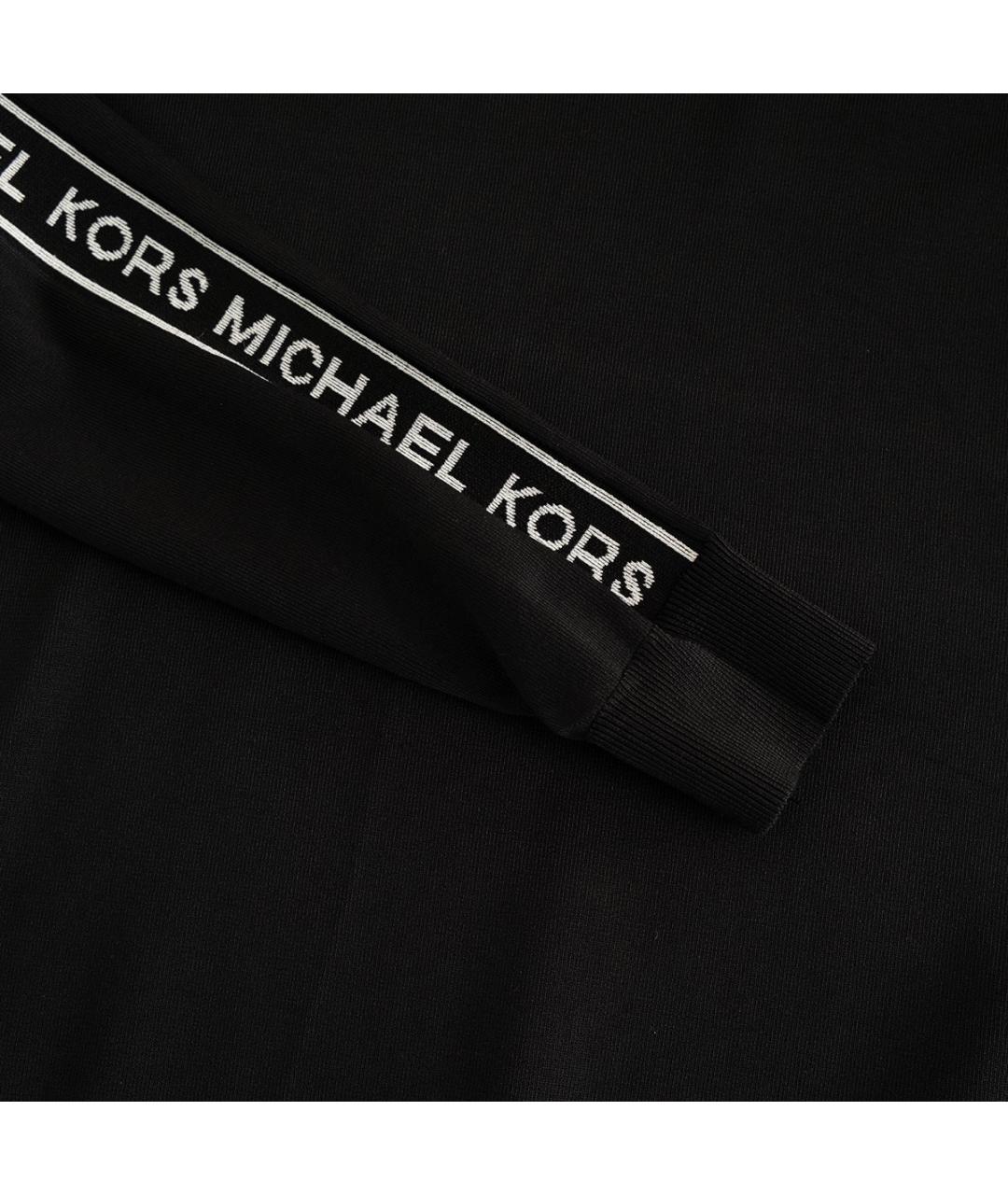 MICHAEL MICHAEL KORS Черный вискозный джемпер / свитер, фото 4