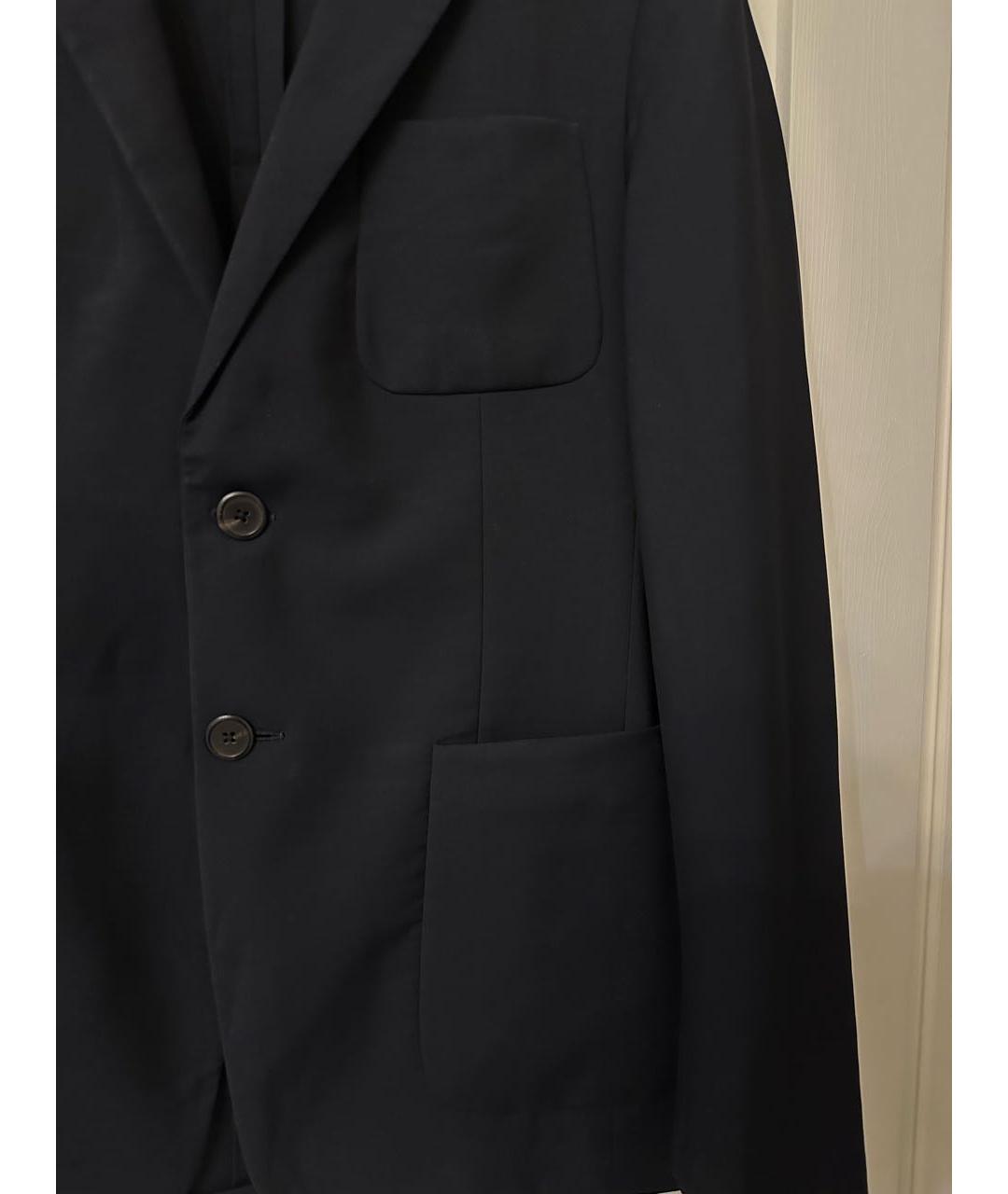 PRADA Черный хлопковый пиджак, фото 2