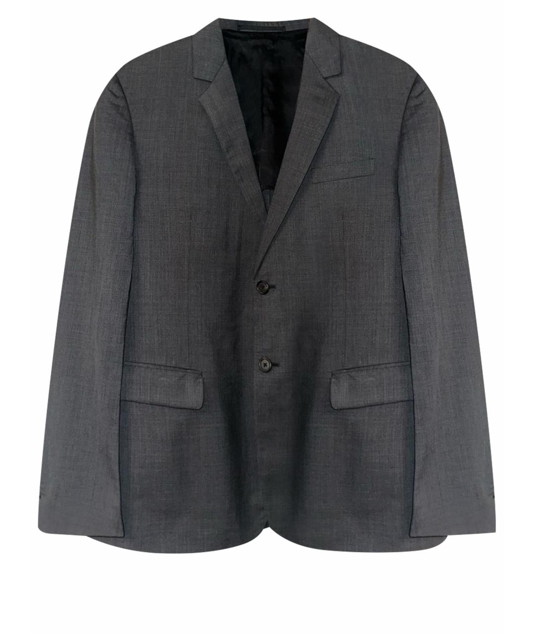 PRADA Черный шелковый пиджак, фото 1