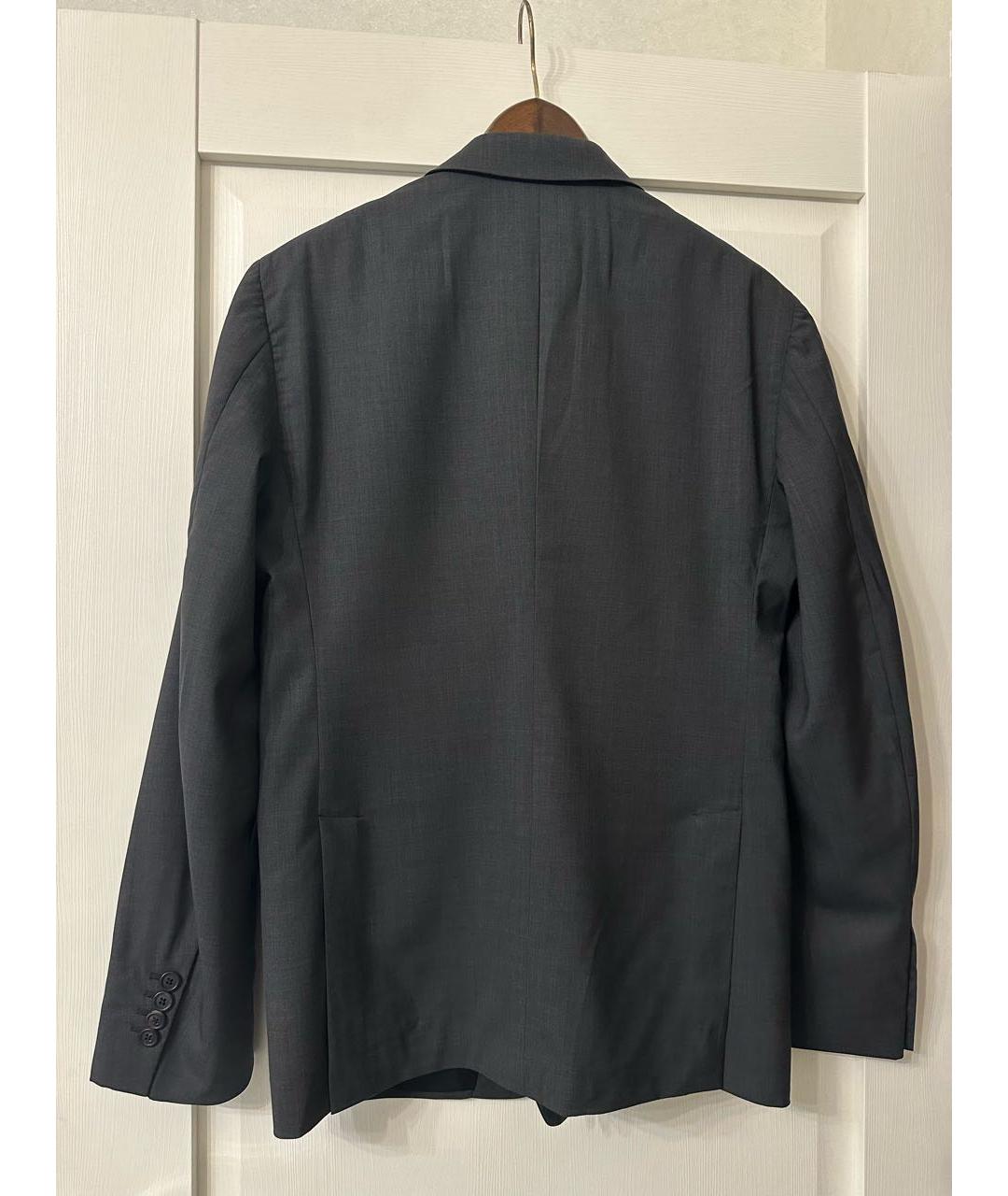 PRADA Черный шелковый пиджак, фото 4