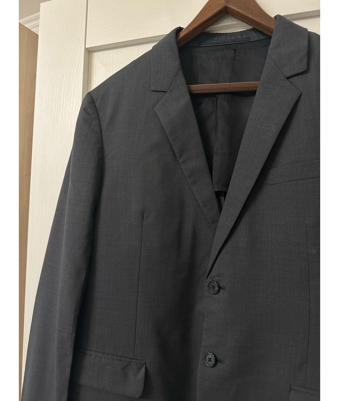 PRADA Черный шелковый пиджак, фото 2