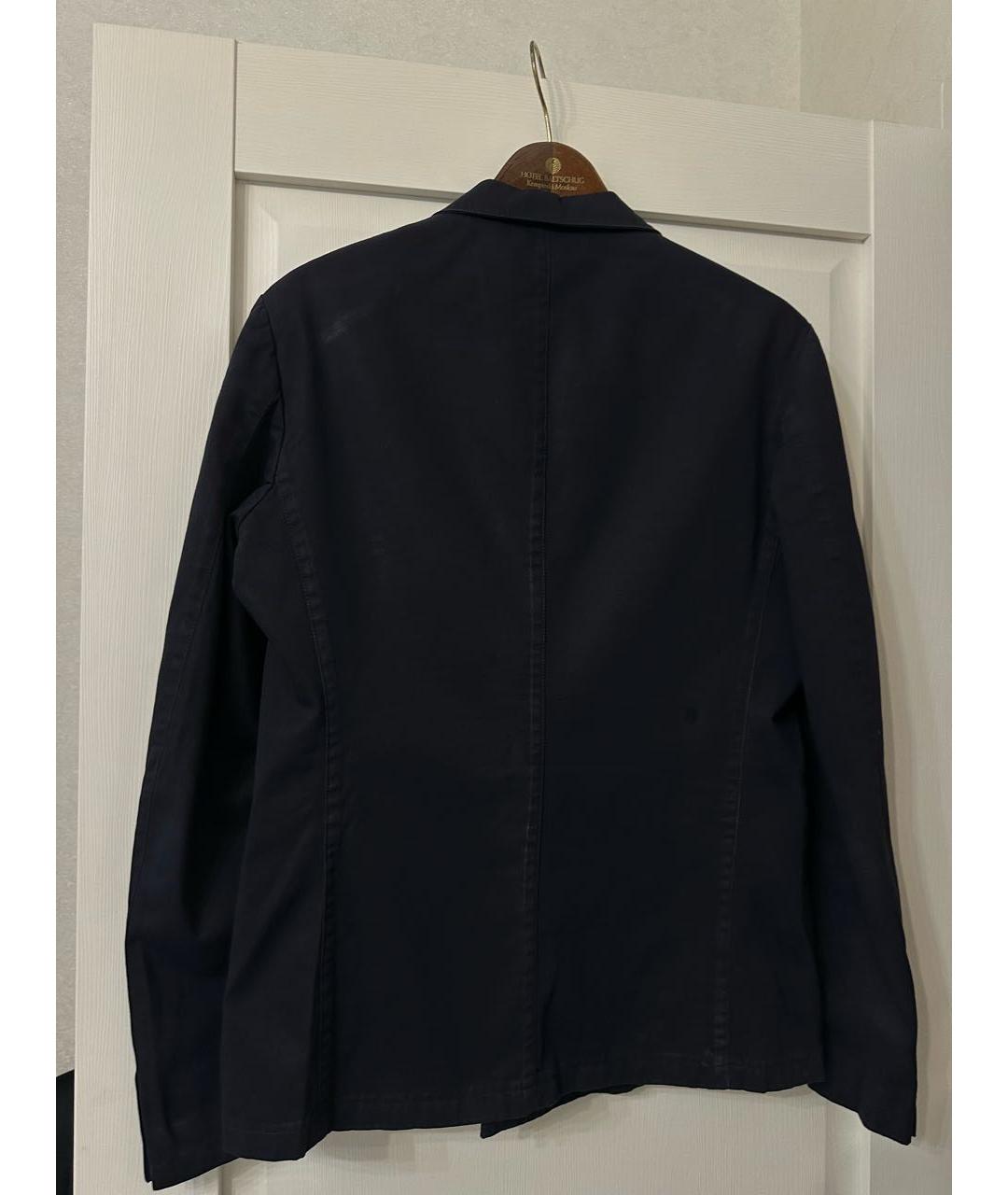 PRADA Черный хлопковый пиджак, фото 2