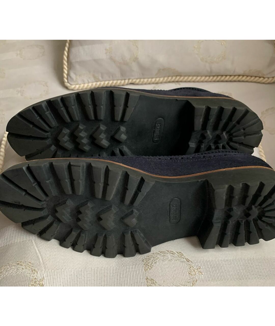 GALLUCCI Темно-синие замшевые ботинки, фото 3