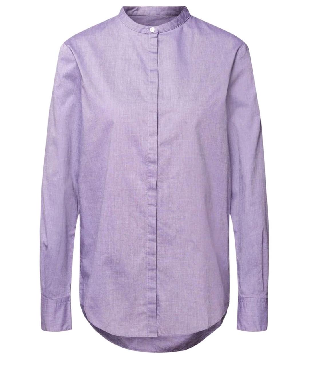 HUGO BOSS Фиолетовая хлопковая рубашка, фото 1