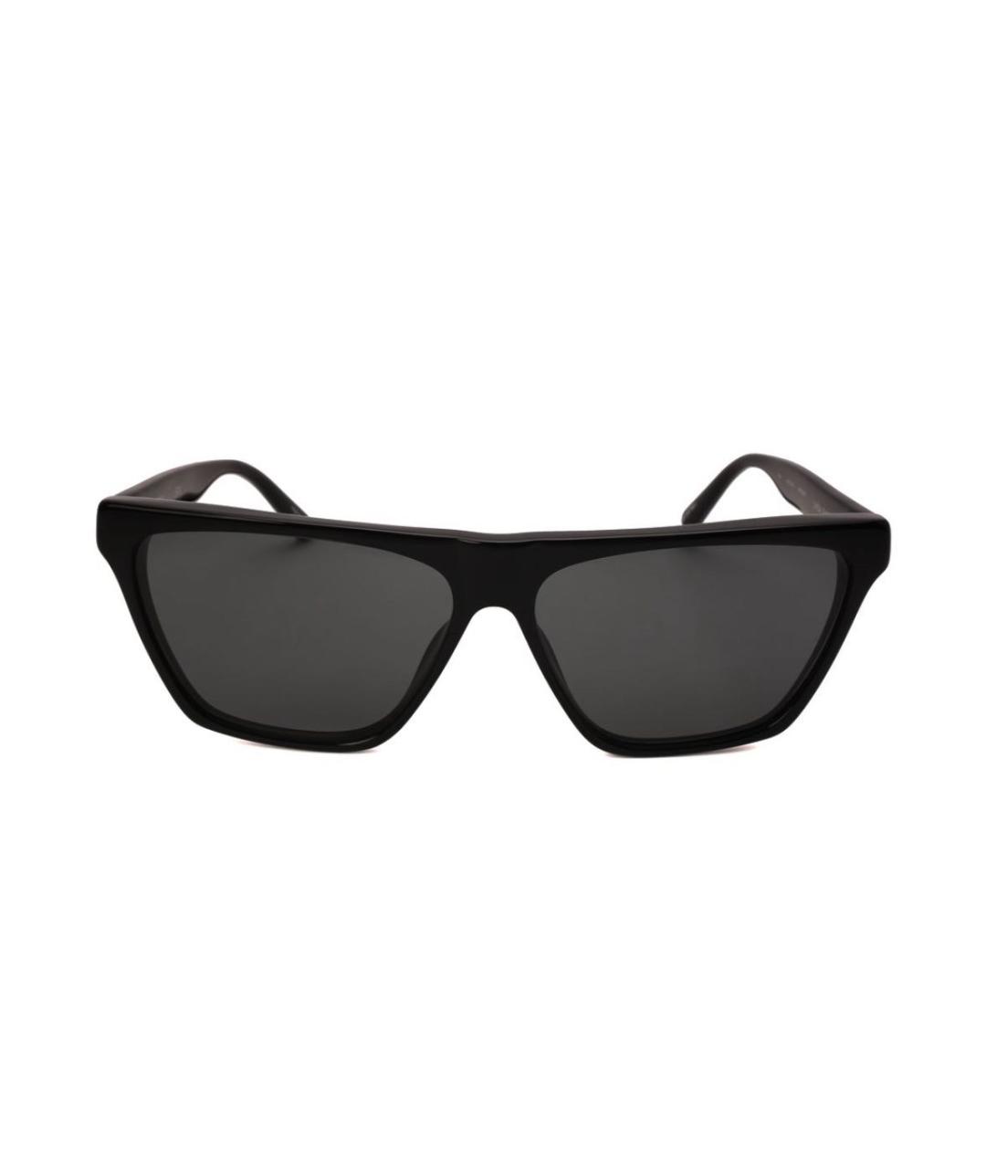 THE ATTICO Черные пластиковые солнцезащитные очки, фото 7