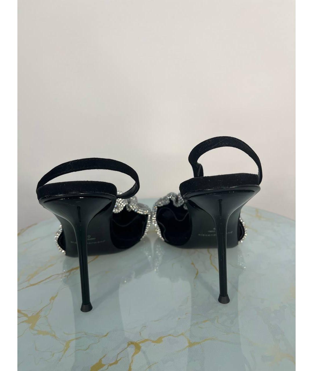 ALEXANDER WANG Черные босоножки, фото 4