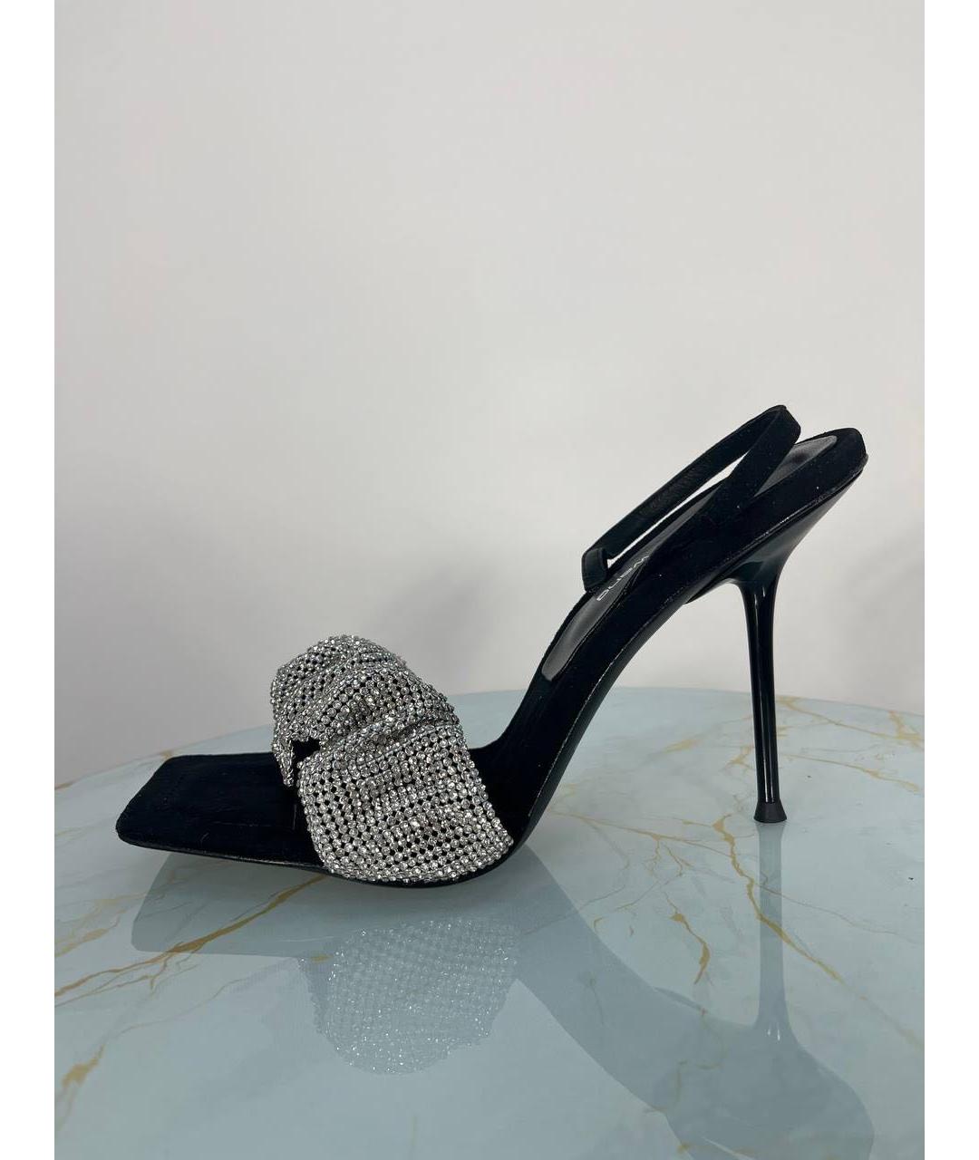 ALEXANDER WANG Черные босоножки, фото 7